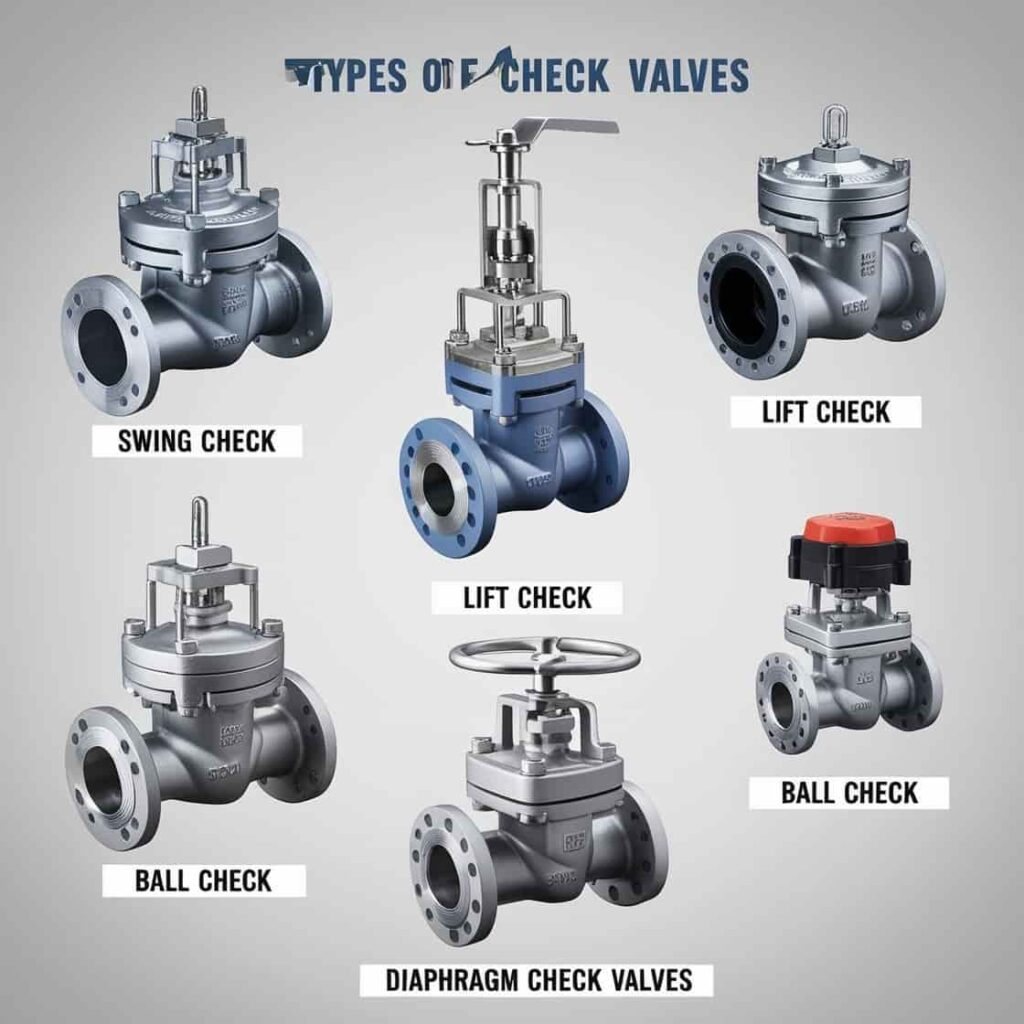 Types Of Check Valves