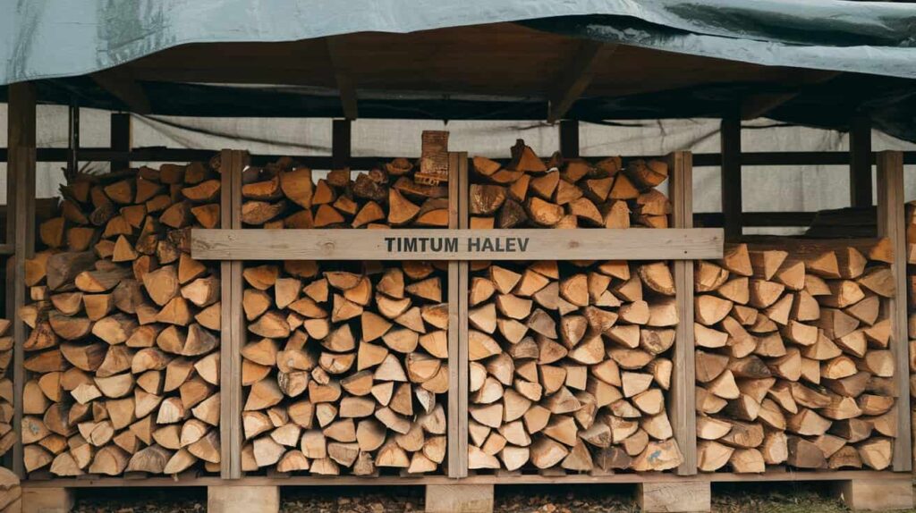 Storing Timtum Halev Firewood Properly